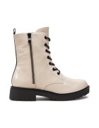 Caprice Trappers 9-25217-43 Alb - Piele lacuita