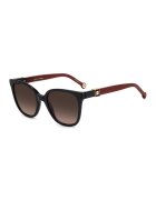 Carolina Herrera Ochelari de soare butterfly - Rosu/Negru