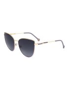 Carolina Herrera Ochelari de soare cat-eye cu lentile in degrade - Auriu/Lila