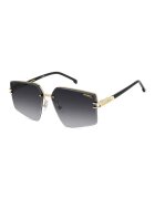 Carrera Ochelari de soare hexagonali cu lentile in degrade - Negru