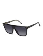 Carrera Ochelari de soare patrati cu lentile in degrade - Negru