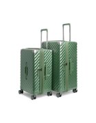 CarryOn Set trolere extensibile Trunk - policarbonat - 2 bagaje de cala - cifru TSA - 4 roti cu suspensii - verde - 67 cm/79 cm