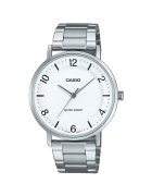 Casio Ceas barbatesc MTP-VT03D-7B elegant alb argintiu 40x8mm