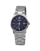 Casio Ceas Barbati - Collection MTP-V005D-1B - Argintiu - Albastru inchis