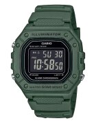 Casio Ceas barbati Timeless Collection - mecanism quartz - verde - 43x50m - curea din cauciuc
