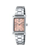 Casio Ceas dama LTP-1234DD - ionizat - bratara inox - cadran roz - 21x07.4mm
