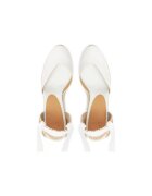 Castañer Espadrile dama 020992-200 - Textil - Alb