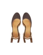 Castañer Espadrile dama 021767-4028 - Textil - 40 EU - Maro