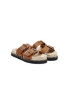 Castañer Espadrile dama 025673-2003 - Piele naturala - Maro