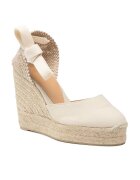 Castañer Espadrile dama 20961 - Textil - Bej