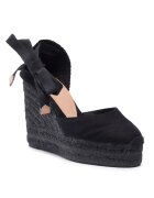 Castañer Espadrile dama 20966100 - Textil - Negru