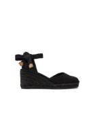 Castañer Espadrile dama 20969 - Textil - Negru