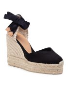 Castañer Espadrile dama 20992100 - Textil - Negru