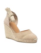 Castañer Espadrile dama 21642 - Textil - Bej