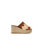Castañer Espadrile dama 304059797 - Piele naturala - Maro - Maro