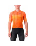 CASTELLI Tricou sport barbati - Poliester - Portocaliu - Portocaliu