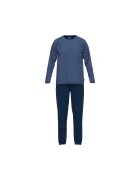 CECEBA Pijama cu pantaloni lungi si maneci raglan - Albastru