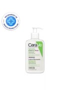CeraVe Crema de curatare spumanta si hidratanta cu ceramide si acid hialuronic - pentru ten nomal si uscat - 473 ml