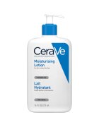 CeraVe Lotiune hidratanta pentru fata si corp cu ceramide si acid hialuronic - pentru piele uscata si foarte uscata - 236 ml