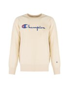 Champion Bluzon cu logo si decolteu la baza gatului - Bej