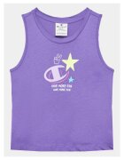 Champion Compleu tricou si pantaloni scurti Fete - 302265671 - Bumbac - Violet