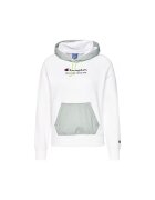 Champion Hanorac alb - bumbac - pentru femei - croiala cu gluga -