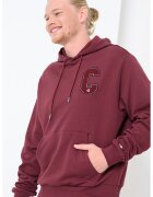 Champion Hanorac din bumbac cu logo - Visiniu