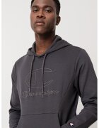 Champion Hanorac slim-fit cu imprimeu logo - Gri
