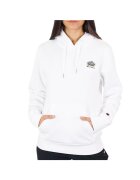 Champion Hanorac sport dama alb - bumbac si poliester - cu gluga - broderie -