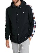 Champion Jacheta sport barbati colectia Authentic - neagra - 100% poliester - cu gluga - fara model