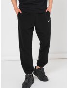 Champion Pantaloni de trening cu model uni si detaliu logo - Negru