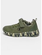 Champion Pantofi sport cu inchidere velcro si talpa cu model camuflaj Deux - Verde feriga