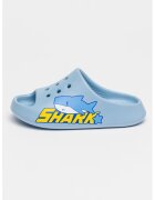 Champion Papuci cu accesorii Shark - Galben/Albastru