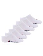 Champion Set de sosete foarte scurte - 6 perechi - Alb