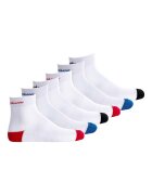 Champion Set de sosete scurte unisex 26833 - 6 perechi - Alb
