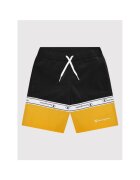 Champion Short de baie copii - 74631 - Poliamida - Negru/Galben