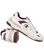 Champion Tenisi barbati - Z89 LOW S22099-WW008 - Burgundy/Alb - Deget Rotund - Pe Tot Parcursul Anului - Confortabil - Stil Casual - Crem