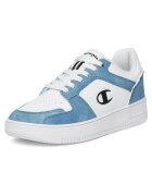 Champion Tenisi dama RD18 2.0 LOW JEANS - albastru/alb - tesatura