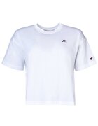 Champion Tricou crop cu logo - Alb