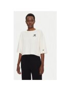 Champion Tricou dama 118023 - Bumbac - Ecru - Ecru
