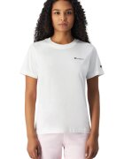 Champion Tricou dama alb - bumbac - croiala slim