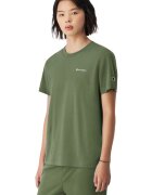 Champion Tricou dama - verde - croiala slim - 100% bumbac