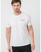 Champion Tricou din bumbac cu detalii logo Basic - Alb