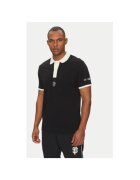 Champion Tricou polo barbati 221044 - Bumbac - Negru - Negru