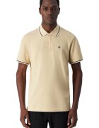Champion Tricou polo barbati - bumbac - bej