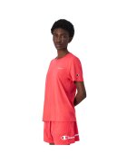 Champion Tricou sport dama - coral - croiala slim - 100% bumbac