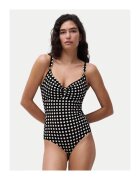 Chantelle Costum de baie dama - Alb/Negru