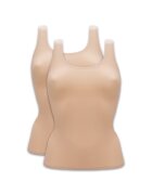 Chantelle Set de topuri uni - 2 piese - Bej