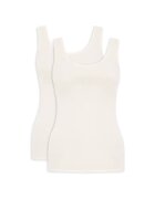Chantelle Set de topuri uni - 2 piese - Bej deschis
