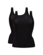 Chantelle Set de topuri uni - 2 piese - Negru